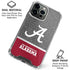 University of Alabama Logo iPhone 15 Pro Clear Case